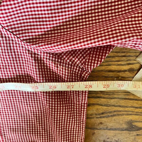 DISNEY Store Red & White Gingham Button-Down - Iconic Employee Design - Picture 10 of 12